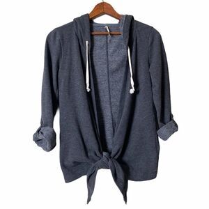 One Eight Tie Waist Hoodie